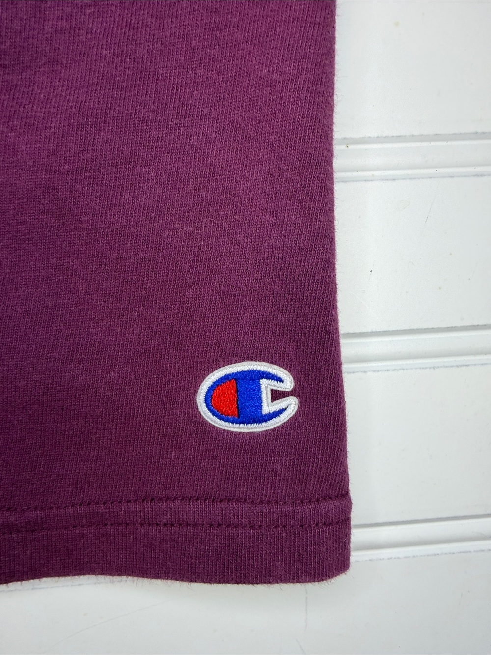 Champion Heritage Athletic Cropped boxy Tee 100%Cotton Size S embroidered logo - Picture 4 of 9